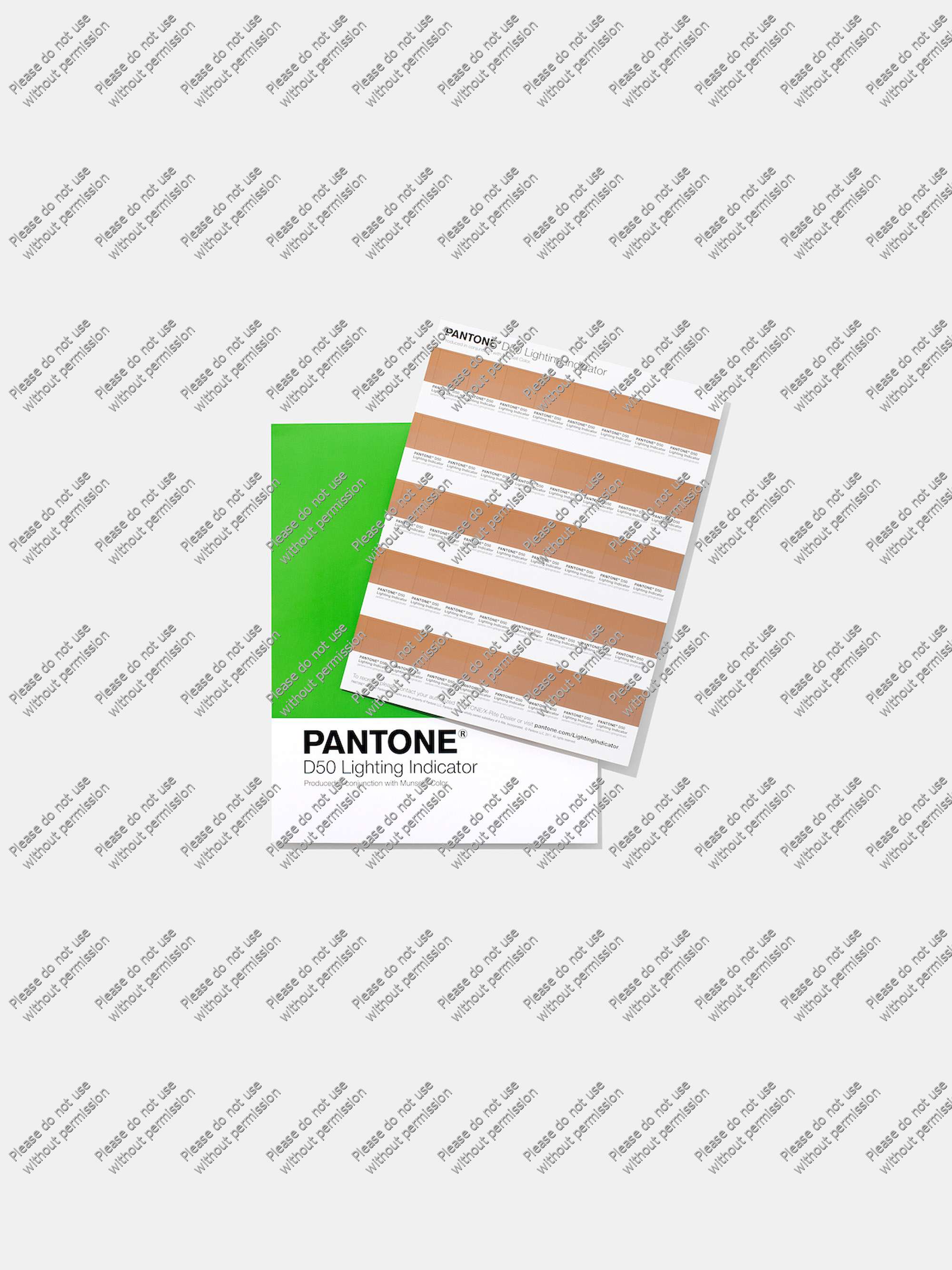 Pantone Lighting Indicator Stickers D50